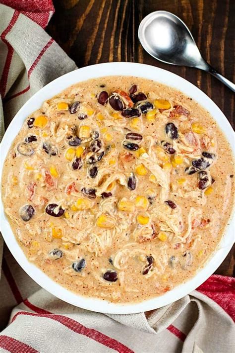Literally just dump all of the ingredients into the crock pot. Fantastic and easy Crock Pot Cream Cheese Chicken Chili ...