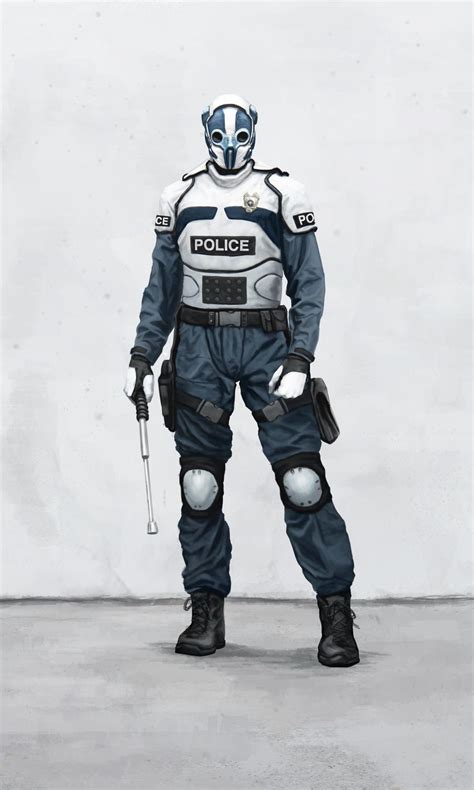 Future Police 2 By Oliver Fetscher Sci Fi 2d Cgsociety Sci Fi