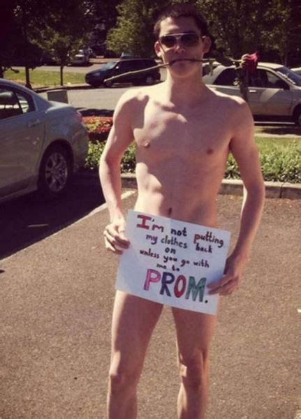 You can also add funny and romantic pictures (up to 3 only) as well as write your status in bold text format with love symbols. Wacky and Way Over-the-top Prom Proposals (20 pics) - Picture #5 - Izismile.com