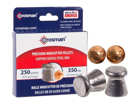 Crosman Dual Ammo Bbs Wadcutter Pellets Cal Airgun Depot Hot