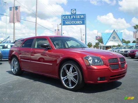 2007 Inferno Red Crystal Pearl Dodge Magnum Sxt 1251278 Photo 8