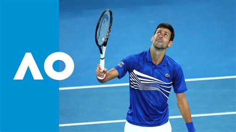 Novak Djokovic V Lucas Pouille Match Highlights Sf Australian Open