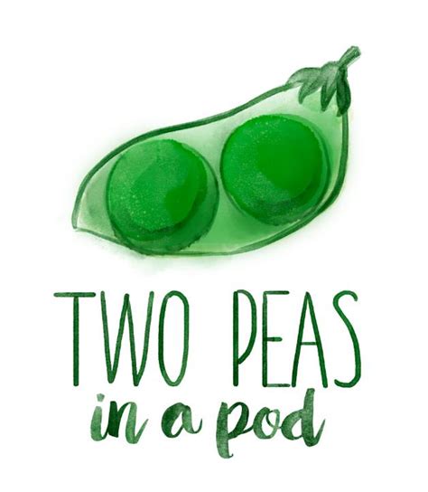 two peas in a pod also in a nutshell — two peas in a pod