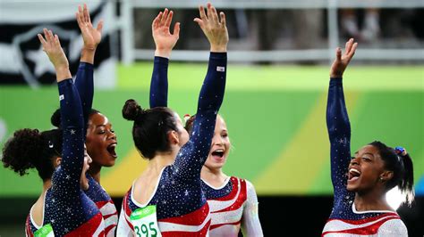 Us Women Jump Spin And Soar To Gymnastics Gold The New York Times
