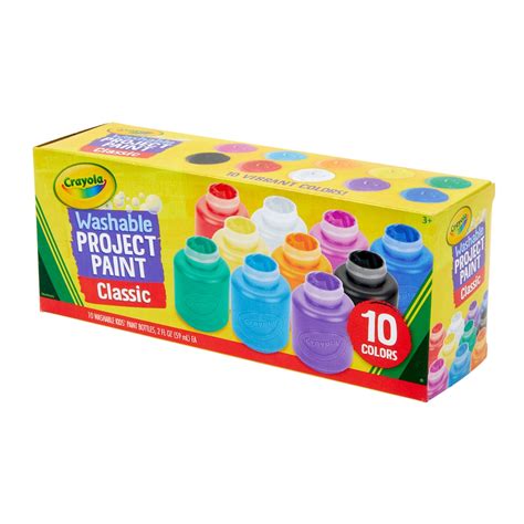 Take care to wash all of the car. Crayola Washable Kids Paint Set, 10ct. | Michaels