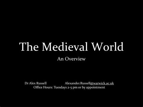 Ppt The Medieval World Powerpoint Presentation Free Download Id