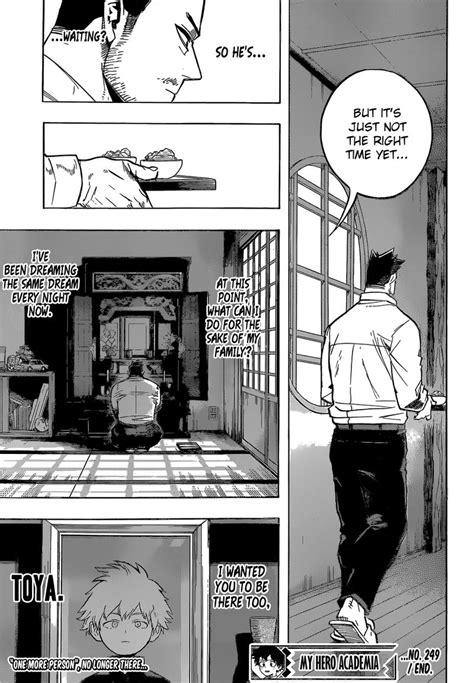 Read Manga My Hero Academia Chapter 249 Todoroki Kuns Hellish Home