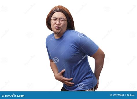Funny Man Having Diarrhea Stock Image Image Of Belly 159270609