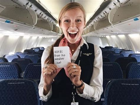 Awesome Flight Attendant Leaves Inspirational Notes For Her Passengers Barnorama