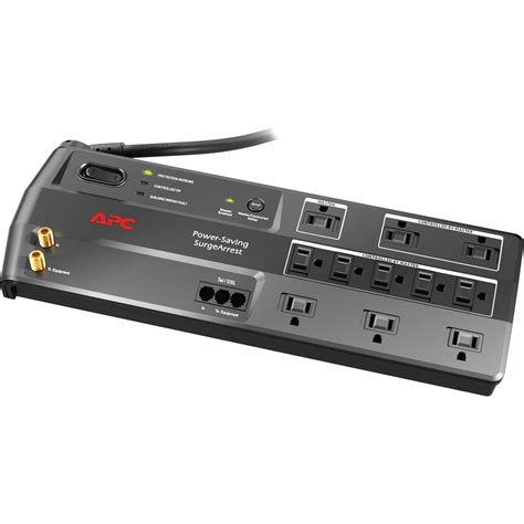 Apc Surgearrest 11 Outlet Surge Protector With Phone And P11gtv