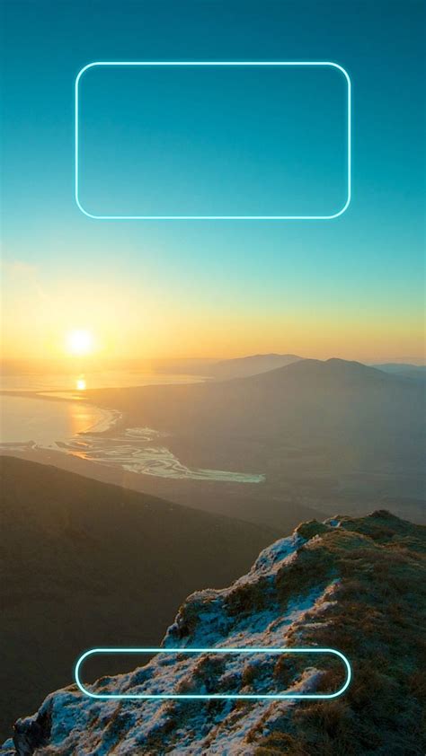 Ƒ↑tap And Get The App Lockscreens Art Creative Sky Mountains Iphone 6