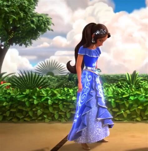 Princess Elena Of Avalor Blue Dress Princess Cartoon Disney Princess