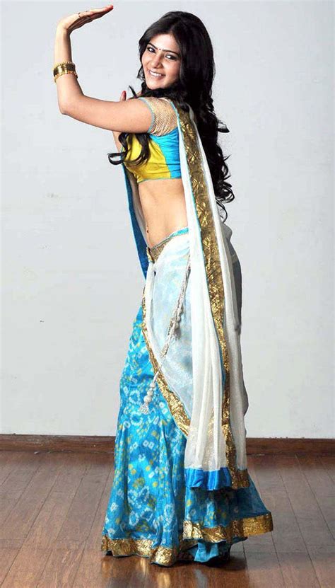 Samantha Ruth Prabhu In Saree Dancing Pose Nice Look Still Samantha