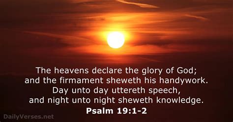 June 2 2021 Bible Verse Of The Day Kjv Psalm 191 2