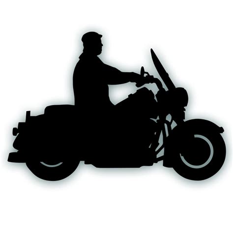 Silhouette Harley Davidson At Getdrawings Free Download