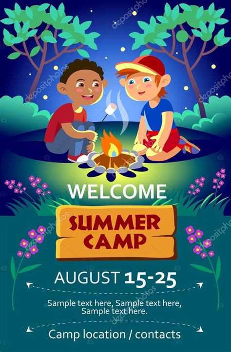 Esta vez el administrador escribe ejemplo de texto publicitario para ninos. Imágenes: cartel campamento de verano | Cartel campamento de verano para niños o aviador ...