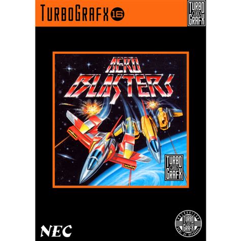 Aero Blasters Turbo Grafx 16 Game For Sale Dkoldies