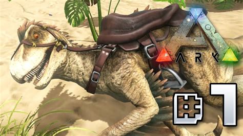 Taming A Raptor Ark Survival Evolved Ep 7 Youtube