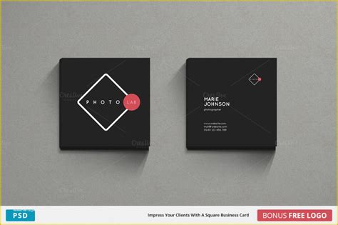 56 Square Business Card Template Free Heritagechristiancollege
