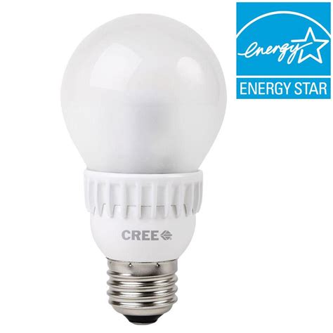 Cree 60w Equivalent Daylight 5000k A19 Dimmable Led Light Bulb Ba19