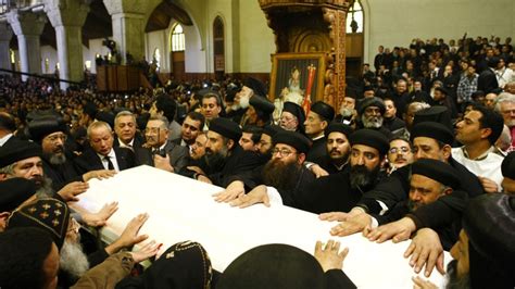 Thousands At Funeral Of Coptic Pope Shenouda
