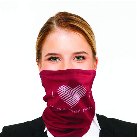 Bandana Scarf Face Mask With 2 Carbon Filters Neck Gaiter Cloth For