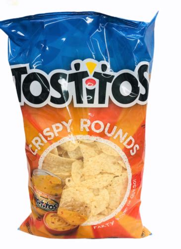tostitos crispy rounds tortilla chips 12 oz 28400517980 ebay