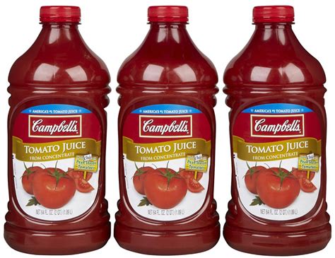 Michelada Campbells Tomato Juice