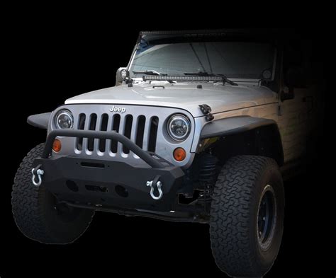 Fs 16 Hammer Forged Jeep Jk Front Bumper By Dv8 Offroad