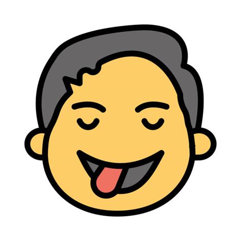 Someone Sticking Their Tongue Out Cartoon Illustrations Royalty Free