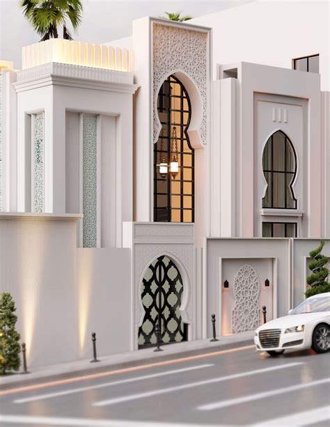 Gallery Of Modern Arabic Villa Architectural Design Comelite Architecture Structure And