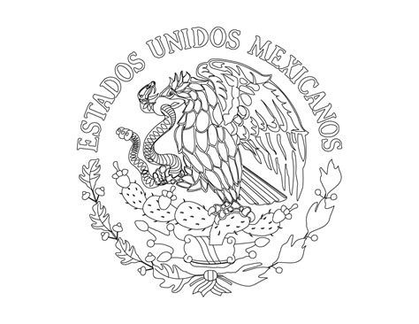 Maybe you would like to learn more about one of these? Escudo nacional mexicano para imprimir y colorear