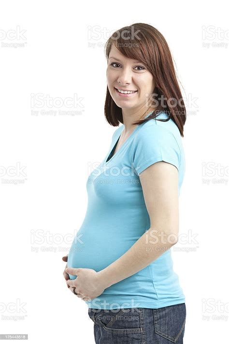 Portrait Of Pregnant Woman Stock Photo Download Image Now Pregnant