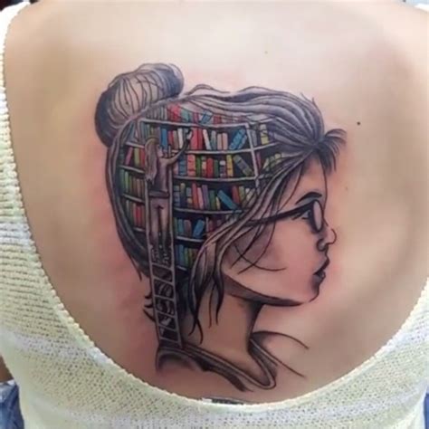 Book Shelf Mind Tattoo Bookish Tattoos Book Inspired Tattoos Body