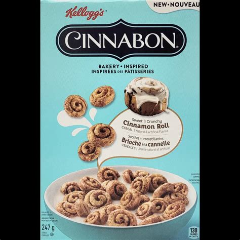 Cinnabon Cinnamon Roll Cereal 10x247g Kellys Wholesale