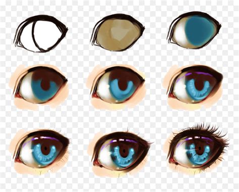 How To Draw Anime Eyes Female Pictures And Cliparts Beautiful Anime Eyes Drawing Hd Png