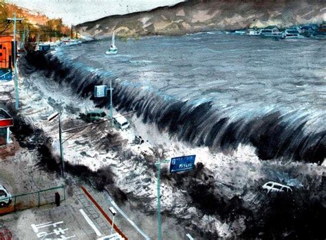 Tsunami Wallpapers Top Free Tsunami Backgrounds Wallpaperaccess