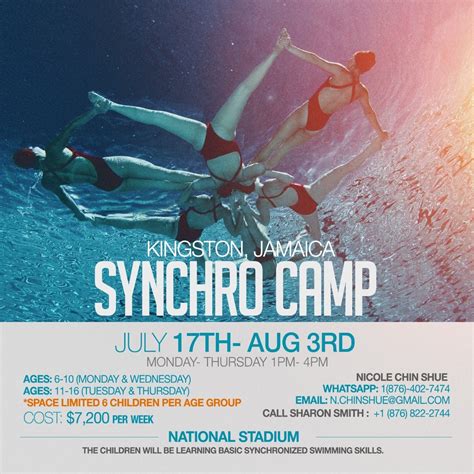 Synchronized Swimming Summer Camp — The Aquatic Sports Association Of