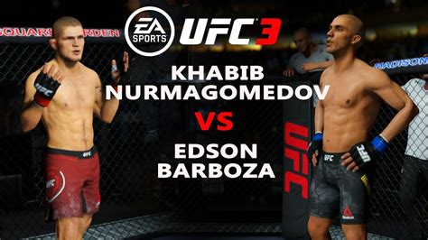 Discover how and where to watch. UFC 3 KHABIB NURMAGOMEDOV vs EDSON BARBOZA - YouTube