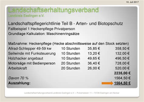 Landschaftspflegerichtlinie Ppt Herunterladen