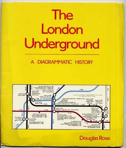 9780950710105 London Underground Map Diagrammatic History Rose