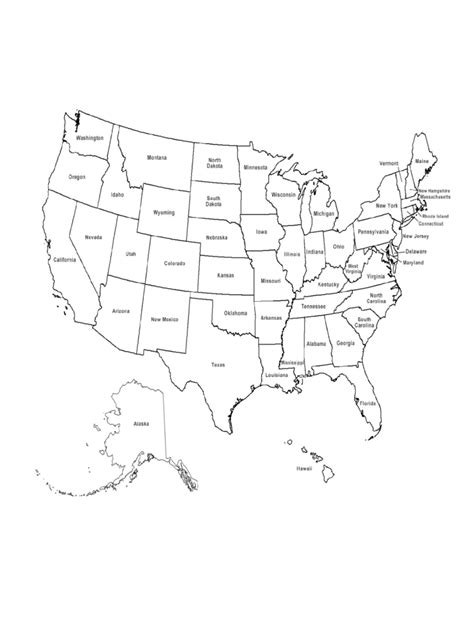 Us Maps Template 5 Free Templates In Pdf Word Excel Download