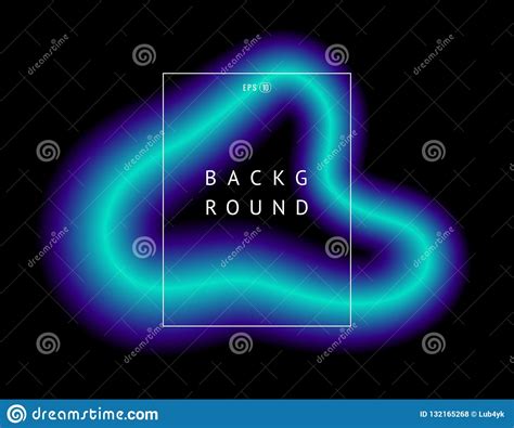 Beautiful Colorful Vector Light Effect Of Neon Glow And