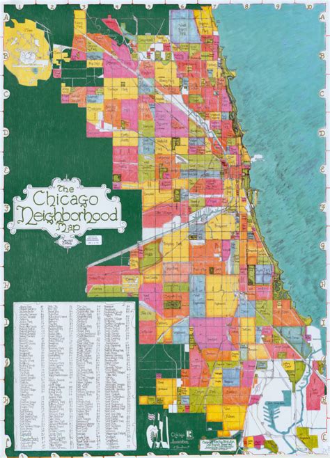 Chicago Neighborhood Map Chicago Mappery Hot Sex Picture