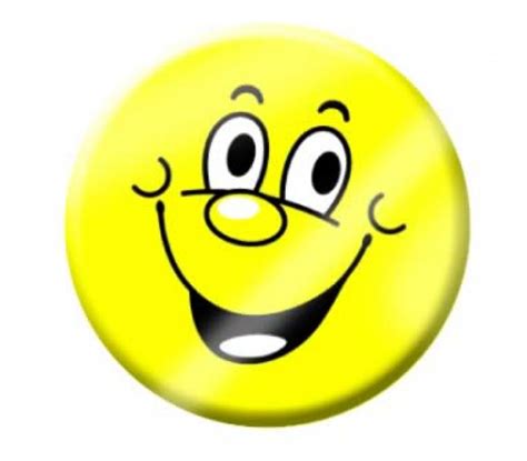Yellow Smiling Face Button Badges School Merit Stickers