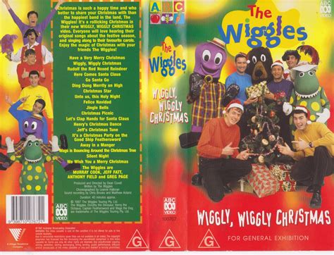 The Wiggles Wiggly Wiggly Christmas Vhs Video Tape X Vrogue Co