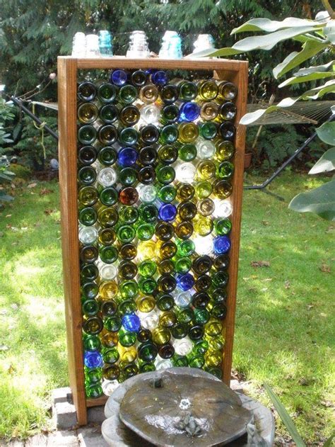 How To Build A Bottle Privacy Screen Diy Projects For Everyone Reciclaje Botellas De Vidrio