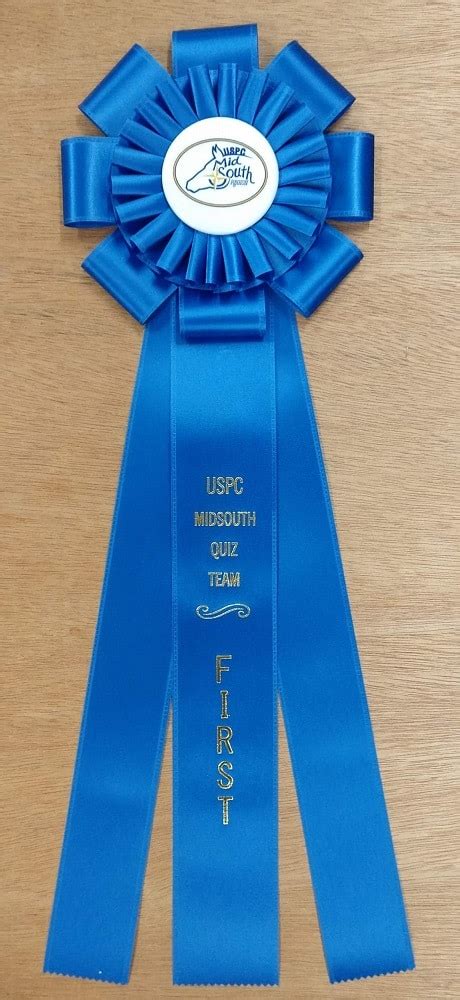 Windmill 18 Champion Award Rosette Ribbon Custom Award Ribbons