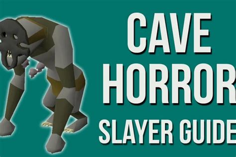 Osrs Cave Horror Guide Best Osrs Guides