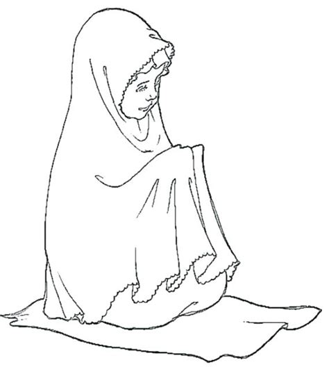 Ana Muslim Coloring Page Coloring Pages
